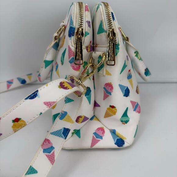 Retired Loungefly Disney Princess Ice Cream Print Crossbody Purse Handbag - Picture 2 of 16